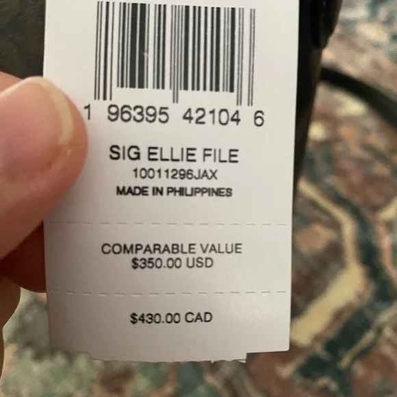 NEW COACH crossbody Ellie File Bag In Signature Canvas ๐๐ FREE SHIPPING!!! - Picture 5 of 10